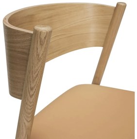 Tölgyfa étkezőszékek Oblique - Hübsch