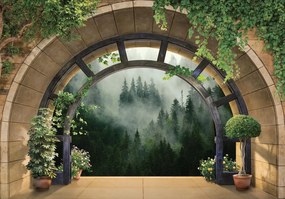 Fotótapéta Erdő Hát Szuper 3D Hatás ragasztó ajándék 368 x 254