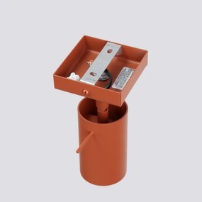 Sollux SL.1506 - Fali spotlámpa RING 1xGU10/10W/230V piros