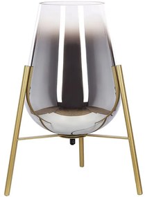 Aranyszínű fém asztali lámpa 44 cm MENA Beliani