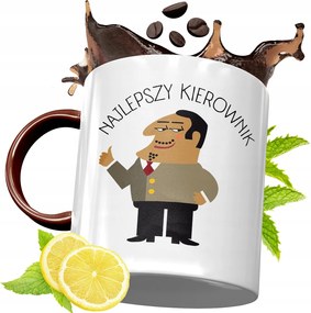 Bordó Bögre Vezetőnek Születésnapi Ajándék fényképes nyomtatással