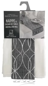 Asztalterítő és asztali futó szett 140x250 cm Elipsa – douceur d'intérieur