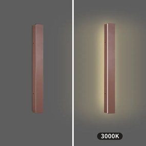 BRILAGI -LED kültéri fali lámpa LINEAR LED/12W/230V 3000K IP65 50 cm barna CRI 90