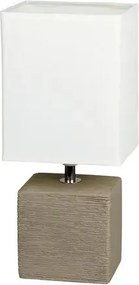 Rabalux éjjeli lámpa e14 40w kakaó/natúr orlando
