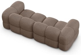 Barna kanapé 250 cm Loretto – Cosmopolitan Design