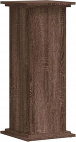 vidaXL barna tölgy színű szerelt fa növényállvány 33 x 33 x 80 cm