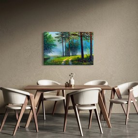 Kép - Olajfestmény tájkép (90x60 cm)