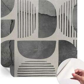 Dekoratív öntapadós fotótapéta irodába Geometriai formák 250x250