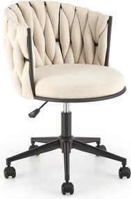 Ifjúsági forgószék Talon Halmar Bézs fekete alap