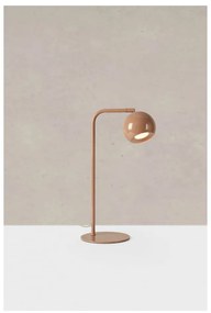 Barna asztali lámpa fém búrával (magasság 39,5 cm) Pop – Markslöjd