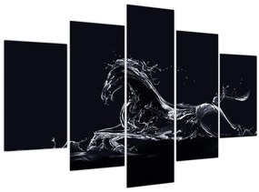 Kép - Ló és a víz (150x105 cm)