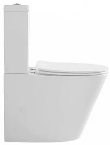 Paulo rimless WC kombi alsó/hátsó kifolyással