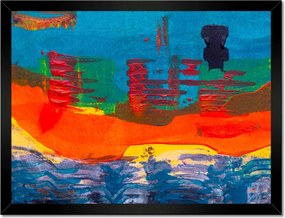 Poszterek keretben 40x30 Absztrakt kupa