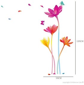 Rainbow Flowers falmatrica szett - Ambiance