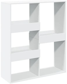 fehér térelválasztó könyvszekrény 100 x 33 x 115 cm