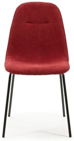 Piros étkezőszék szett 4 db-os Renne – Marckeric