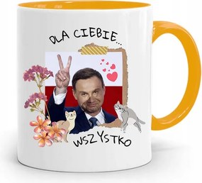 Bögre Sárga Elnök Andrzej Duda Írás Neked