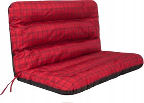 Kerti párna hintaágyhoz háttámlával, padpárna 180x110cm