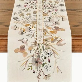 Futópad Virágok És Levelek 183x31 cm