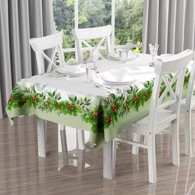 Gyönyörű abrosz nyomtatott karácsonyi szövet Mikulás 150x250cm