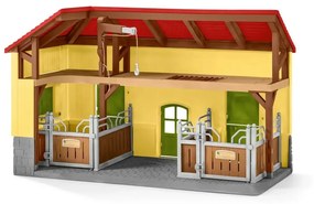 Schleich 42485 Lóistálló tartozékokkal, 60 x 40 x 29,5 cm