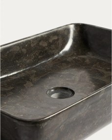 Szürke kő mosdókagyló 55x35 cm Darnen – Kave Home