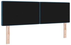 Fejtámla Kristálygombos Tűzött Sötétkék 140 cm Velvet