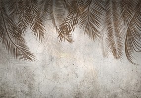 Fotótapéta Pálmalevelek Tollak A Nappali Hálószobájába Flizelina Tapéta 200x140