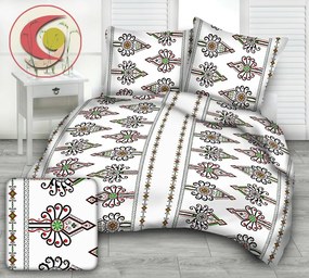 ORNAMENT pamut ágynemű DeLuxe Ágynemű mérete: 140x200 cm, A csomag tartalma: Készletcsomagolás
