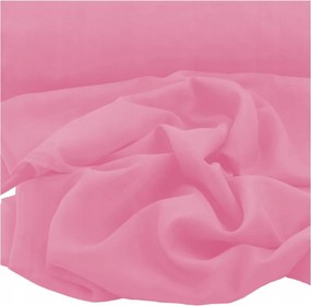 Fátyol Szövet Sima Függöny anyag 300 cm rózsaszín fátyol 0,5 mb