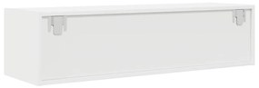 fehér szerelt fa TV-szekrény 100x31x25,5 cm