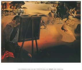 Impression of Africa, 1938 Festmény reprodukció, Salvador Dalí, (30 x 24 cm)