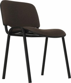 Irodai szék, barna, ISO NEW