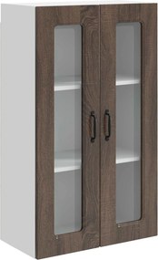 vidaXL Konyhaszekrény Kalmar Barna Tölgy 60 x 31 x 100 cm Faanyag
