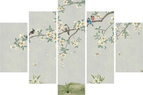 Kép - madárleszállás (150x105 cm)