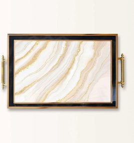 Üveg tálca, 38×24 cm – TPA10008