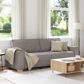 3 Személyes Kanapé Taupe 180 cm-es Szövet
