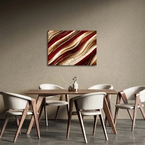 Kép - Arany - fehér textúra (70x50 cm)