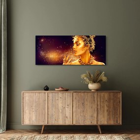 Kép - arany királynő (120x50 cm)