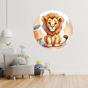 PIPPER. Kör alakú falmatrica "Oroszlán" Méret: 60cm