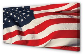 Canvas képek Amerikai zászló 125x50 cm