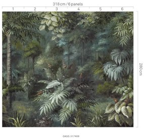 Eijffinger Oasis 317409 tapéta