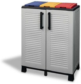 ARTPLAST Válogatott hulladékszekrény Linea Family 2dv/3fedeles színű