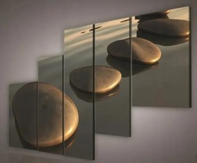 Vászonkép 170x100 Zen kövek víz nyugalom harmónia természet minimalizmus