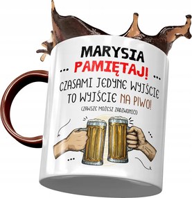 Bordó bögre Maji Mari Marinak Ajándék Nyomtatott Fotóval