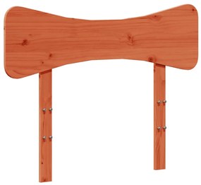 viaszbarna tömör fenyőfa fejtámla 90 cm