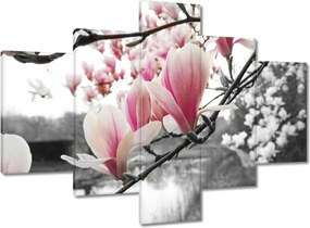 Vászonkép 100x70 Magnólia Virágok