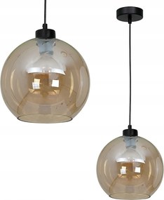 Függőlámpa Sofia Amber 1xE27