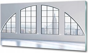 Fotó-üvegkép Fa evőeszközök 125x50