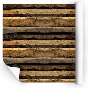 Fotótapéta Méretre Tervezett deszka fa panel Hd Tapéta